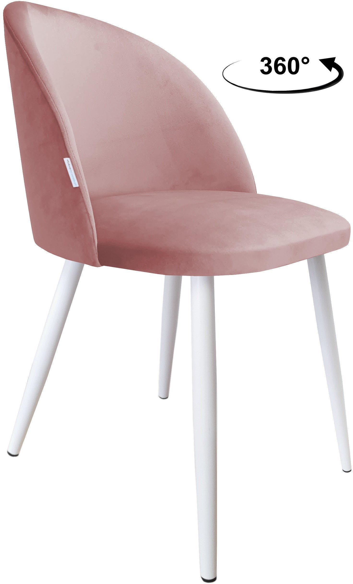 Krzesło obrotowe Colin podstawa biała MG58