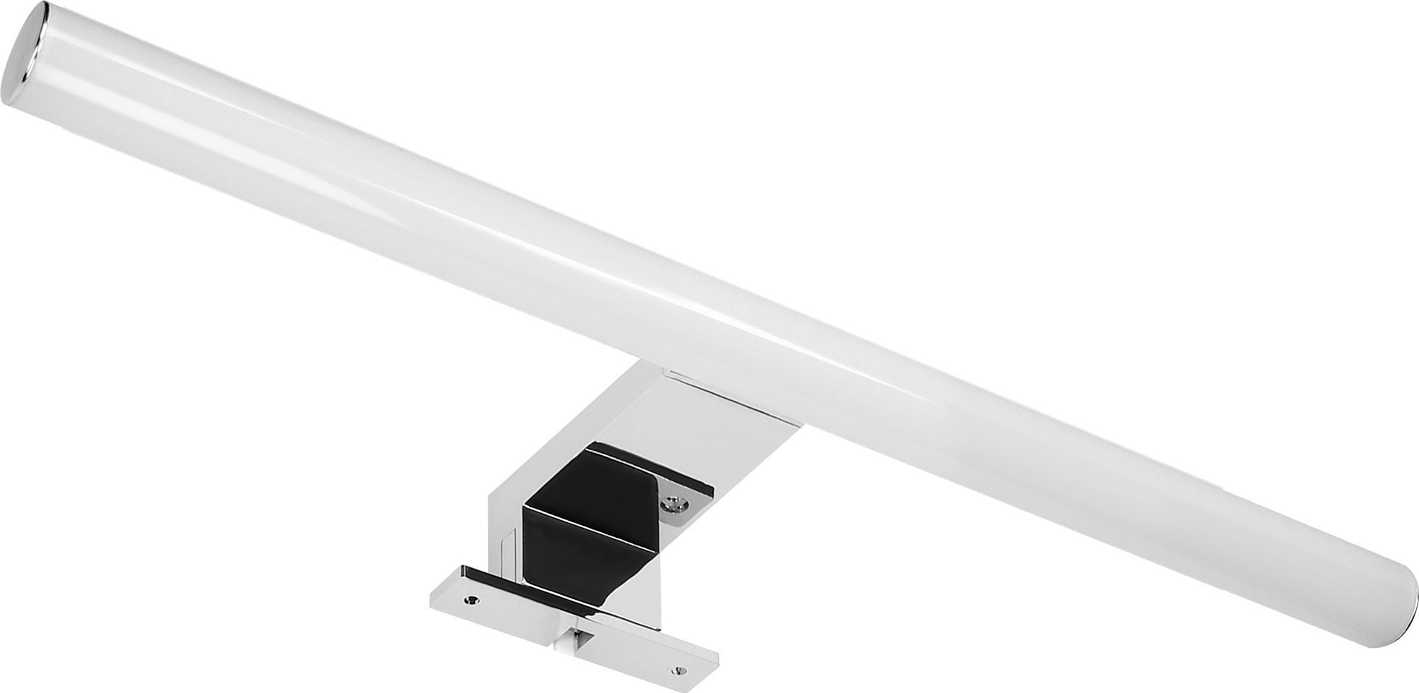 Lampa sufitowa Orno PEEGEL LED 9W, lampa nad lustro, 810lm, 4000K, dł. 60 cm, tworzywo sztuczne+akryl, srebrna