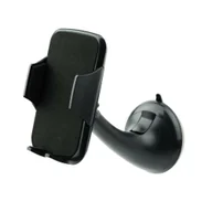 Uchwyty samochodowe do telefonów - QualityAcessories Uchwyt do samochodu na przednią szybę do smartfona 2268W - miniaturka - grafika 1