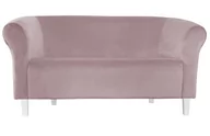 Sofy i kanapy - Sofa Milo MG55 szary róż nogi 15 białe - miniaturka - grafika 1