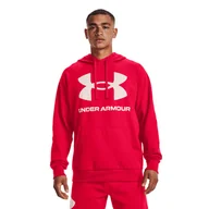 Bluzy męskie - Bluza fitness męska Under Armour Rival Fleece Big Logo Hd z kapturem - miniaturka - grafika 1