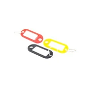 Akcesoria do drzwi - Etykieta do kluczy 12 sztuk ANDPOL - miniaturka - grafika 1