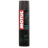 Chemia warsztatowa - Środek czyszcząco-ochronny Motul E9 Wash & Wax spray 0,4L - miniaturka - grafika 1