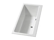Wanny - Riho Lugo Wall Wanna prostokątna 180x80 cm do zabudowy biały połysk B159001005 - miniaturka - grafika 1