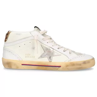 Golden Goose Trampki wysokie Mid Star Classic skóra cielęca zamsz - Trampki damskie - miniaturka - grafika 1