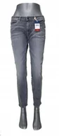 Spodnie damskie - Tommy Jeans Sophie jeansy szare rurki niski stan DW0DW06293 oryg. - W34/L30 - miniaturka - grafika 1