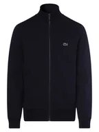 Bluzy męskie - Lacoste - Męska bluza rozpinana, niebieski - miniaturka - grafika 1