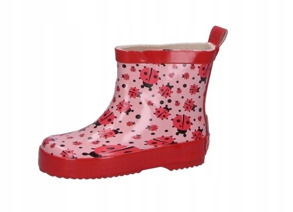 PLAYSHOES DZIEWCZĘCE KALOSZE WSUWANE RÓŻOWE 25 1J1A