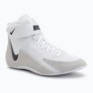 Kimona, stroje i obuwie - Nike Buty Zapaśnicze Speedsweep VIII White/Black - miniaturka - grafika 1