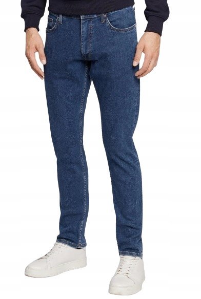 S.Oliver Spodnie Jeansowe Męskie Proste Niebieskie Długie 29/34 Jxe