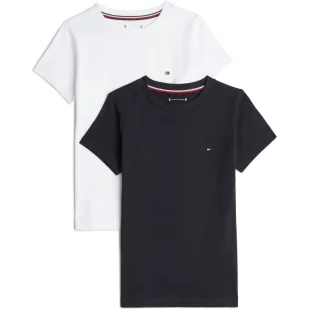 Tommy Hilfiger Bluzka 2-pack | Regular Fit - Bluzy dla dziewczynek - miniaturka - grafika 1