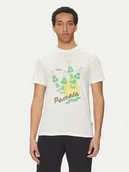 Koszulki męskie - Blend T-Shirt 20718263 Biały Regular Fit - miniaturka - grafika 1