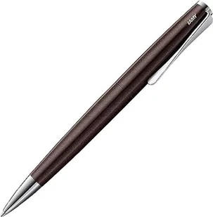 LAMY Długopis studyjny 269 – ponadczasowy długopis w kolorze ciemnobrązowym ze stali nierdzewnej i klipsem w kształcie śmigła – szerokość ściegu M - Długopisy - miniaturka - grafika 1