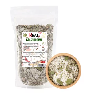 AROMATYCZNA Sól ziołowa 500g WYSOKA JAKOŚĆ PRODUKT NATURALNY - Sól AROMATYCZNA Sól ziołowa 500g WYSOKA JAKOŚĆ PRODUKT NATURALNY - Sól - miniaturka - grafika 1