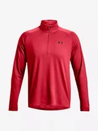 Koszulki męskie - Koszulka męska Under Armour  UA Tech 2.0 1/2 Zip-RED XL - miniaturka - grafika 1