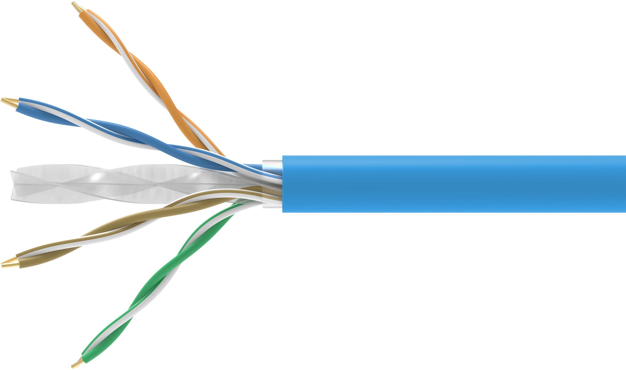 Equip 404542 kabel sieciowy Niebieski 305 m Cat6a U/UTP UTP
