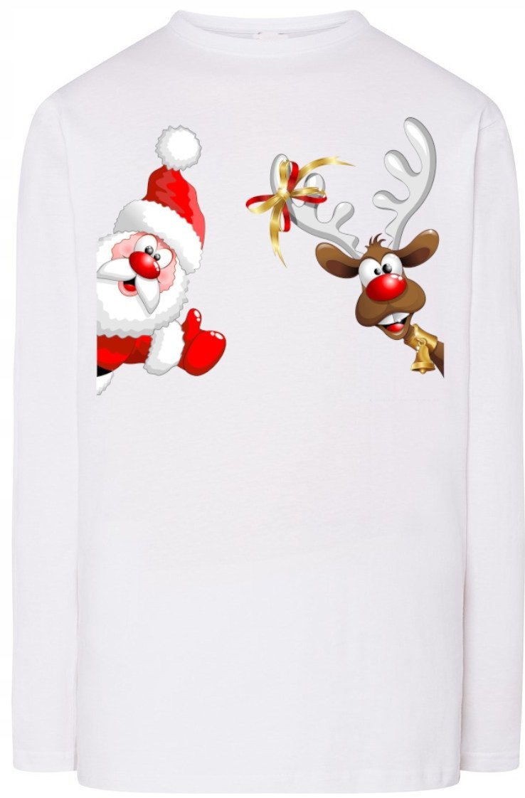 Rudolf Mikołaj Świąteczna Bluza Longsleeve r.L