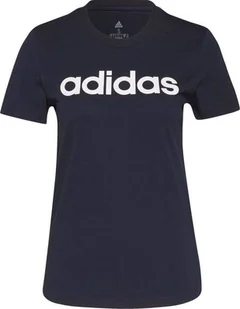 Adidas KOSZULKA DAMSKA H07833 XXS W LIN T M - Koszulki i topy damskie - miniaturka - grafika 1