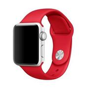 Paski - Mercury pasek Silicon Apple Watch 42/44/ 45 mm czerwony/red - miniaturka - grafika 1
