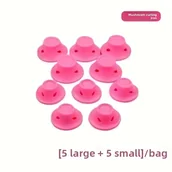 Wałki do włosów - TEMU Bezgrzewcze Poduszki do Loków - Silikonowe Wałki do Włosów bez Uszkodzeń, Zestaw Bezgrzewczych Lokówek na dla Uniwersalnej Fryzury (BRIGHTS) - miniaturka - grafika 1