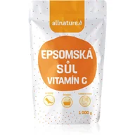Kosmetyki do kąpieli - Allnature Allnature Epsom Salt Vitamin C sól do kąpieli 1000 g unisex - miniaturka - grafika 1