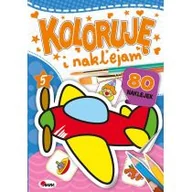 Kolorowanki, wyklejanki - AWM Koloruję i naklejam 5 - miniaturka - grafika 1