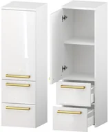 Szafki łazienkowe - Słupek Łazienkowy ATHOS 1D 2SZ 20 L UZ - miniaturka - grafika 1
