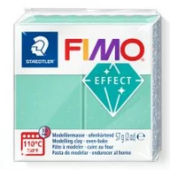 Masy plastyczne - Staedtler Masa plastyczna termoutwardzalna Effect, zielona jadeit, transp-perłowa, 57g, kostka - miniaturka - grafika 1
