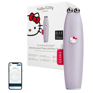 Urządzenie do mikroprądowego liftingu twarzy GESKE HK000014PU01 6w1 Fioletowy - Pozostałe urządzenia kosmetyczne - miniaturka - grafika 1