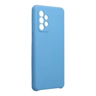 Forcell Futerał SILICONE do SAMSUNG Galaxy A52 5G / A52 LTE ( 4G ) niebieski (16) - Etui i futerały do telefonów - miniaturka - grafika 1
