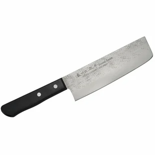 Nóż do ziół i warzyw 16cm Satake Nashiji Black Pakka kod: HK-801-720 - Noże kuchenne - miniaturka - grafika 1