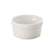 Wyposażenie lokali gastronomicznych - Forma do pieczenia średnica 9 cm, porcelana, biała, 12 szt - miniaturka - grafika 1