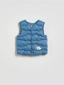 Spodenki dla niemowląt - Reserved - Kamizelka z aplikacją - niebieski - miniaturka - grafika 1