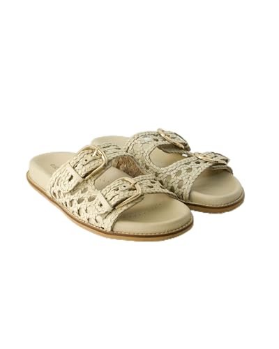 GIOSEPPO Damski pasek Ogunquit T-Strap, kość słoniowa, 2,5 UK
