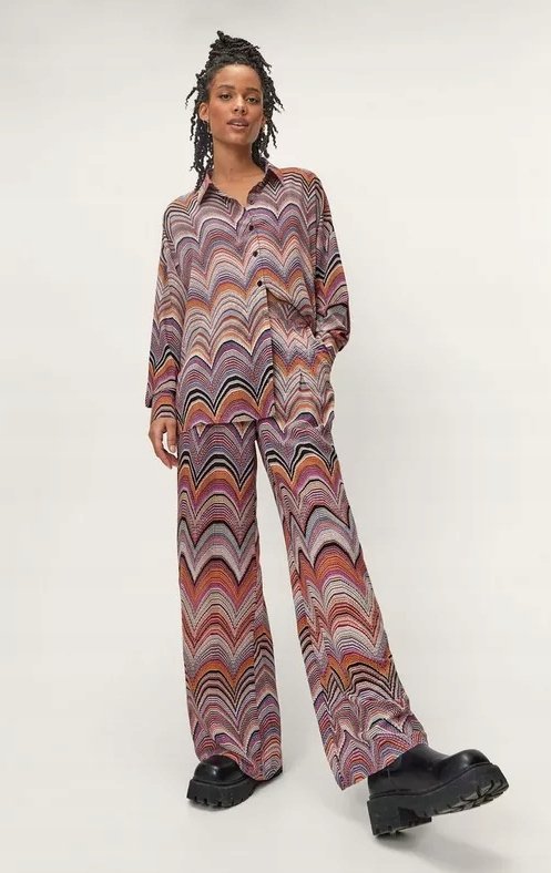 NASTY GAL SPODNIE CASUAL DLA NISKICH KOBIET 34 YFC