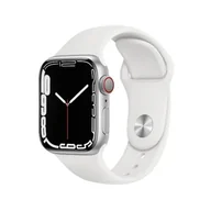Akcesoria do smartwatchy - Opaska HOCO kompatybilna z Apple Watch Elastyczny silikon biały 38/40/41 mm - miniaturka - grafika 1