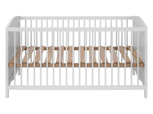 LIVARNO home Łóżeczko niemowlęce 70 x 140 cm Biały - Łóżeczka i kojce LIVARNO home Łóżeczko niemowlęce 70 x 140 cm Biały - Łóżeczka i kojce - miniaturka - grafika 1