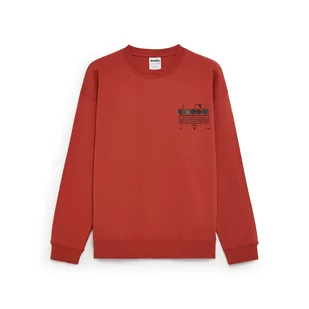 Bluza DIADORA SWEATSHIRT CREW MANIFESTO - Bluzy męskie - miniaturka - grafika 1