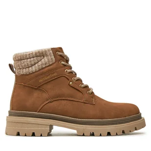 Trapery Kimberfeel Brittany Brązowy - Botki damskie - miniaturka - grafika 1