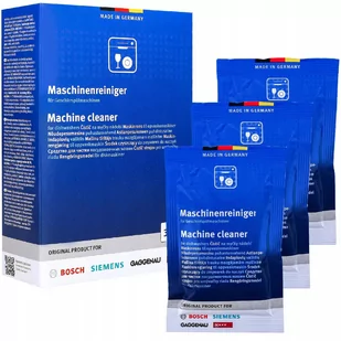 Bosch Machine Cleaner for dishwasher 3 x 45g - Środki i akcesoria czyszczące do komputerów - miniaturka - grafika 1