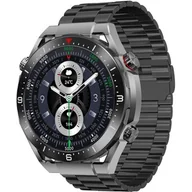 Smartwatch - MAXCOM Ecowatch 1 Czarny - miniaturka - grafika 1
