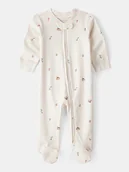Śpiochy dla niemowląt - carter's Śpioszki w kolorze kremowym - miniaturka - grafika 1
