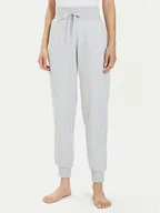 Spodnie sportowe damskie - Emporio Armani Underwear Spodnie dresowe 164842 4R276 00048 Szary Relaxed Fit - miniaturka - grafika 1