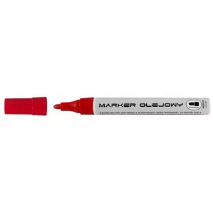 Toma sp z o.o. Marker olejowy TO-420 Economy czerwony TO-420/CZERWONY - Markery permanentne - miniaturka - grafika 1