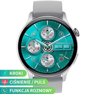 Rubicon  RNCF10 Szary - Smartwatch - miniaturka - grafika 1