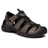 Sandały damskie - Keen Sandały Targhee III Sandal 1022428 Grey/Black - miniaturka - grafika 1