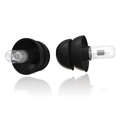 EarSonics TONEPAD - Ochrona słuchu o wysokiej wierności dźwięku, muzyka na żywo, koncerty, muzycy, festiwale - zatyczki wielokrotnego użytku. Opatentowany filtr akustyczny 16dB. - Akcesoria do perkusji - miniaturka - grafika 1