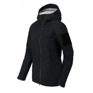 Kurtka damska Helikon-Tex Hardshell SQUALL - TorrentStretch - Czarna - Odzież taktyczna i umundurowanie - miniaturka - grafika 1