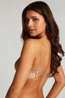 Biustonosze - Hunkemöller Usztywniony biustonosz push-up z fiszbinami Transparant Beżowy - miniaturka - grafika 1