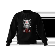 Odzież do sportów motorowych - Czarna bluza ONI Static gang-L - miniaturka - grafika 1